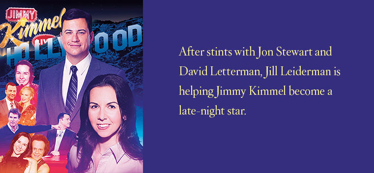 JIMMY KIMMEL LIVE PROMO PRINT AD CHANGING THE LATE NIGHT LANDSCAPE