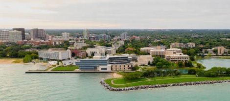 Northwestern University shoreline