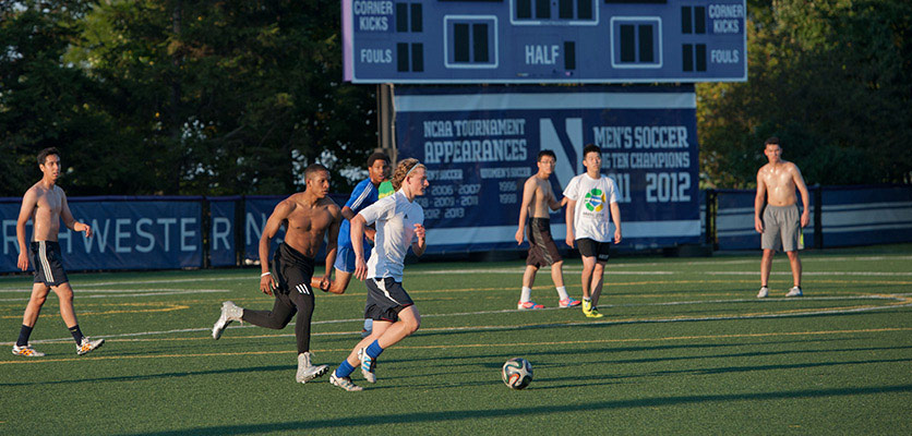 Picture of kids playing soccer