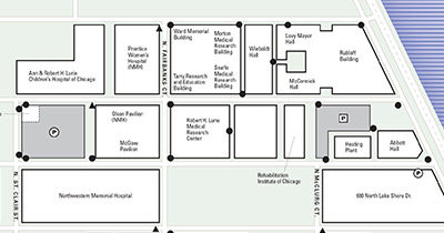 Northwestern University Chicago Campus Map Maps : Northwestern University