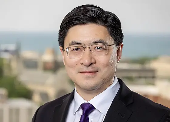 President Chiang smiling